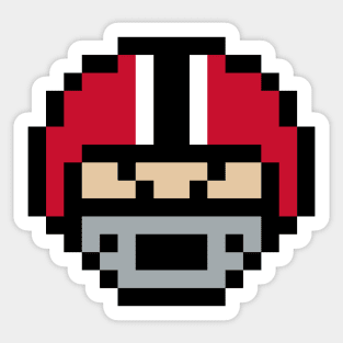 8-Bit Helmet - Atlanta Sticker